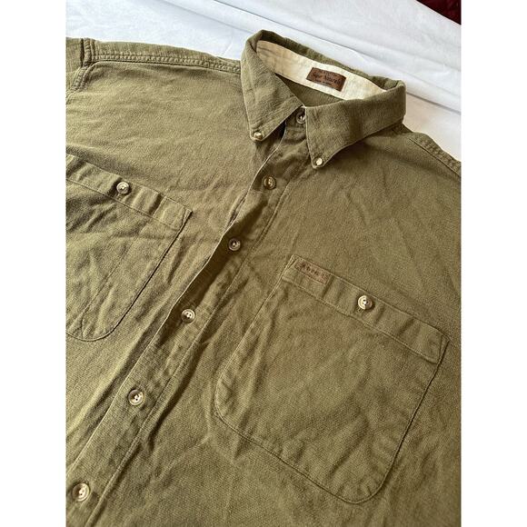 Browning Men’s Green Short Sleeve Button Down Size XXL - Picture 1 of 5